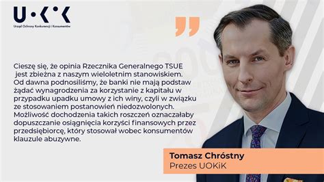 Uokik On Twitter Prezes Uokik Niezmiennie Wyra A Stanowisko Np W