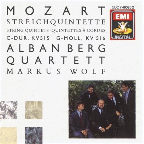 Mozart String Quintets Nos 3 4 Album Von Alban Berg Quartett