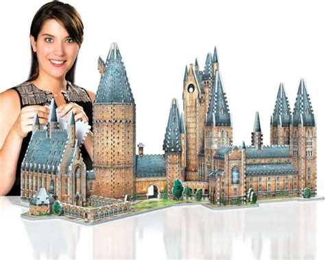 Wrebbit Harry Potter D Hogwarts Schloss Gro E Halle Puzzle