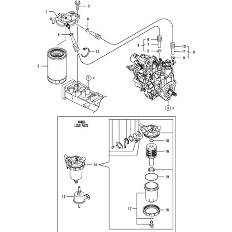 Fuel Line Assembly For Yanmar Tnv Bptb Engine L S Engineers