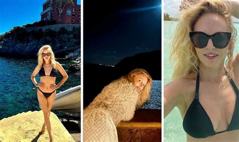 Heather Graham Shows Off Taut Abs In Tiny Bikini As Actress Poses Up A Storm In Italy