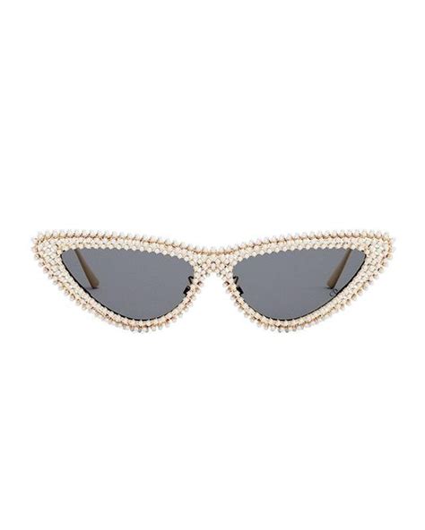 Dior Miss B1u Cat Eye Sunglasses In Blue Lyst