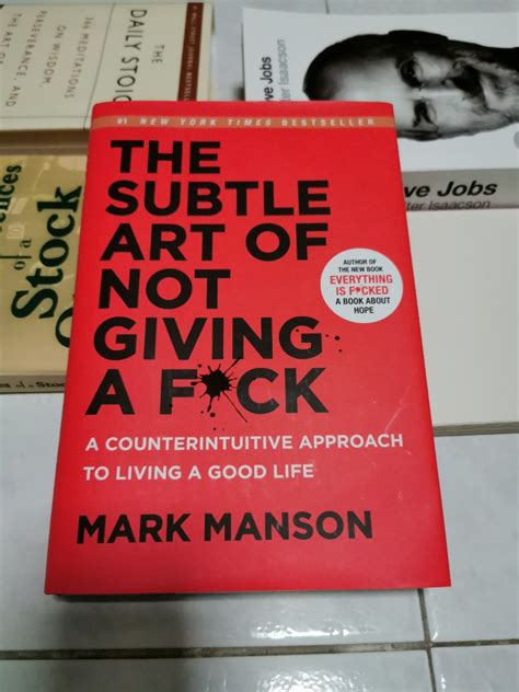 The Subtle Art Of Not Giving A Fuck Hobbies Toys Books Magazines Fiction Non Fiction On