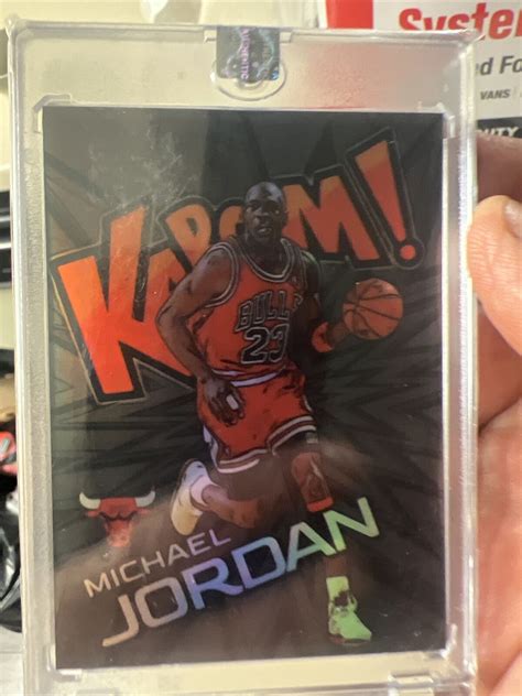 Michael Jordan Kaboom By Legacy Black Refractor Gem Mint 2022 Values