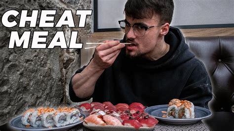 KOLIKO SUSHIJEV LAHKO NAJVEČ POJEM EPIC CHEAT MEAL YouTube