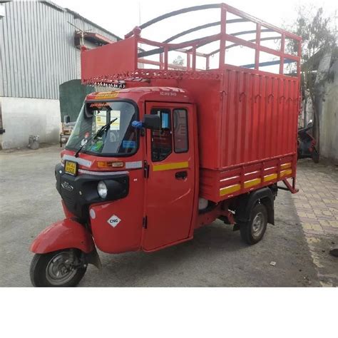 Red Ezdee Superset Finish Bajaj 3 Wheeler Steel Load Body At Rs 24000piece In Pune