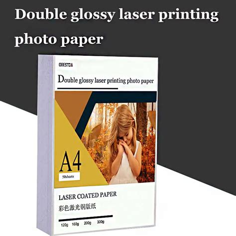 Laser Printer A Double Sided Glossy Photo Paper G G Sheets