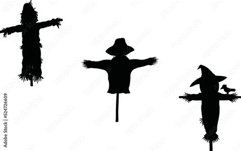 Scarecrow Eps Vector, Silhouette, Logo, Scarecrow Eps Vector Cut Files ...