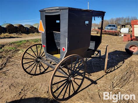 Amish-Made Horse Drawn Buggy BigIron Auctions