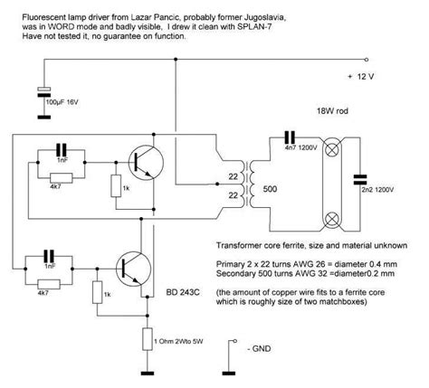 Understanding The Inner Workings Of Fluorescent Light Ballast A Comprehensive Schematic Guide