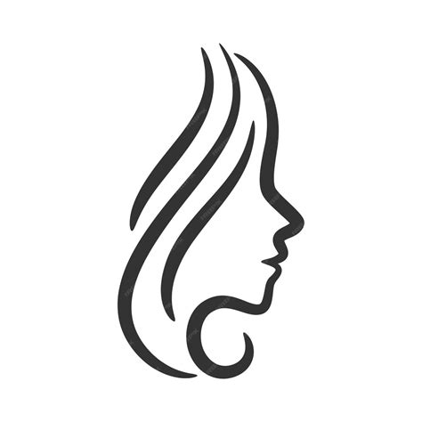 Premium Vector Beauty Woman Logo Design Line Art