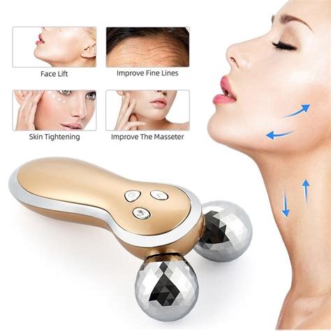 Cheap D Roller V Face Lifting Massager Micro Current Skin Firming