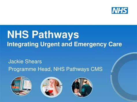 Ppt Nhs Pathways Integrating Urgent And Emergency Care Powerpoint