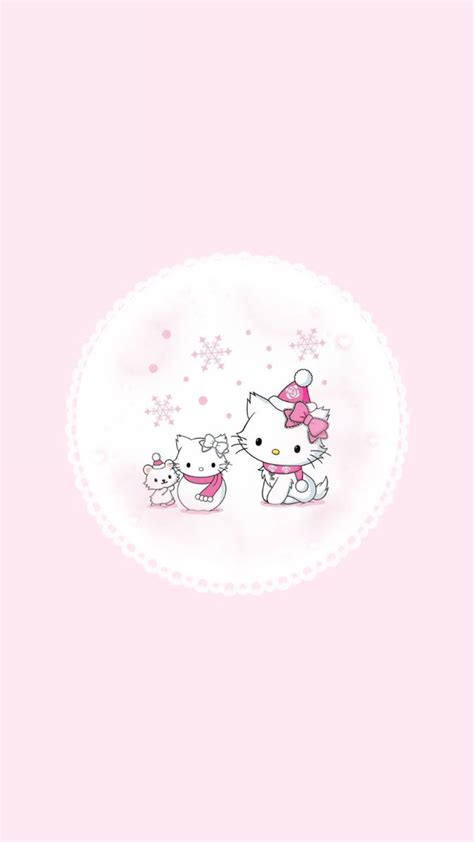 🎀 charmmy kitty wallpaper | Sfondi per iphone, Natale rosa, Sfondi