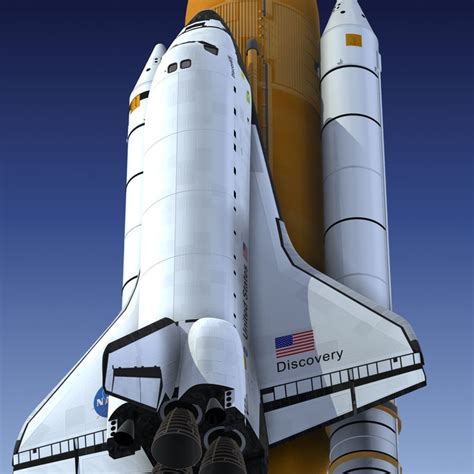 space shuttle discovery 3d model