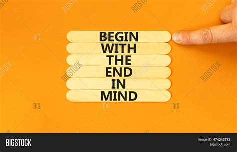 Begin End Mind Symbol Image And Photo Free Trial Bigstock