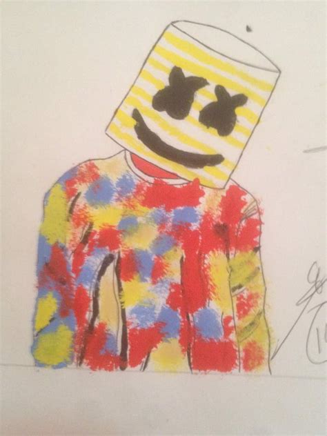 Pintura De Marshmello Arte Amino Amino