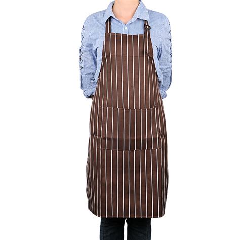 Cooking Apron With Pockets Home Kitchen Chef Restaurant Waiter Aprons