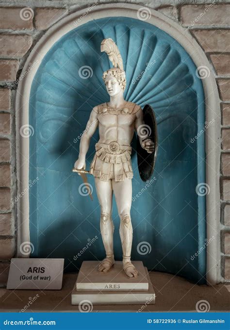 Statue of mars ares stock photo. Image of italy, italian - 58722936