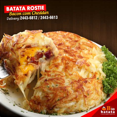 Batata Rostie Bacon Cheddar Big Batata