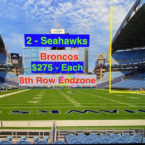 Seahawks Broncos Tickets For Sale In Puyallup Wa Offerup