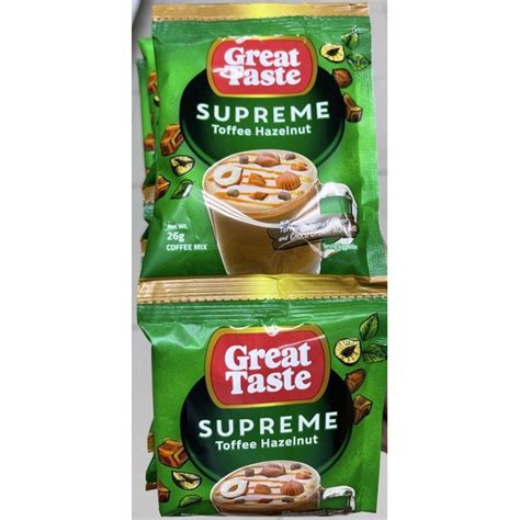 Great Taste Supreme Hazelnut G X S Shopee Philippines