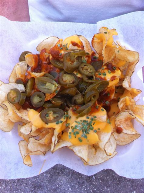 Loaded Ribbon Fries from Strawberry Festival, Plant City FL