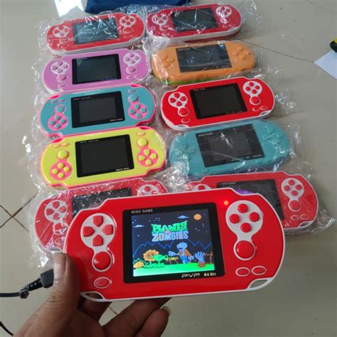 Jual Gameboy Pvp Dual Analog Fullset Bisa Main Di Tv Game Cas Shopee