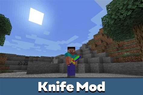 Download Knife Mod for Minecraft PE - Knife Mod for MCPE