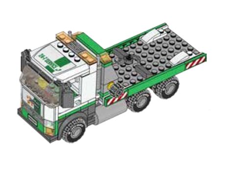 LEGO Set 60097 1 S5 Tow Truck 2015 City Traffic Rebrickable