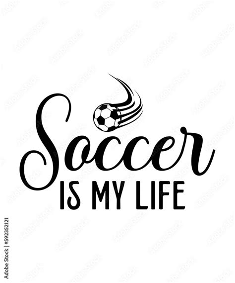 Soccer Mom Svg Bundle Soccer Svg Soccer Shirt Svg Soccer Mom Life