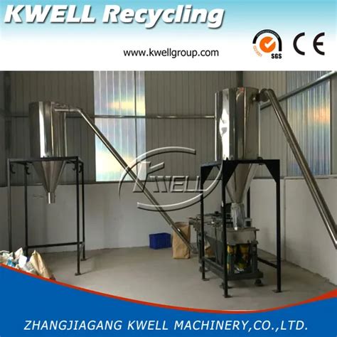 Pvc Compounding Hot Cutting Pelletizing Line Recycled Pvc Pelletizing Machine Conical Twin Screw