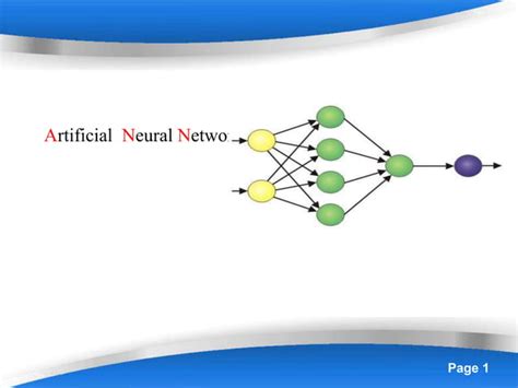 Artificial Neural Network Ppt