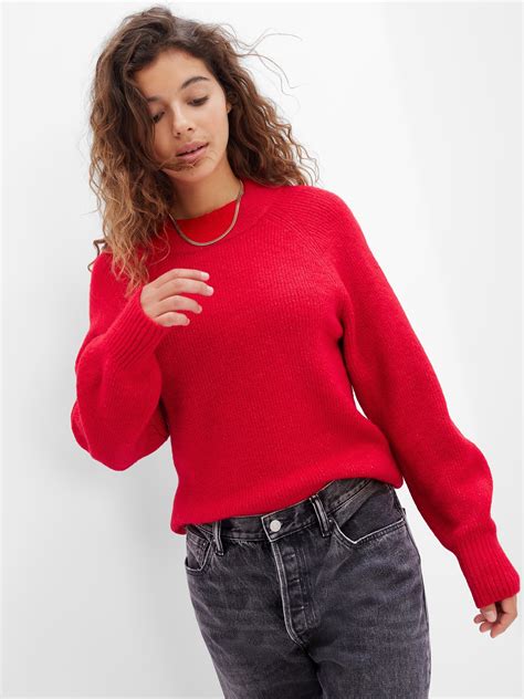 Forever Cozy Ribbed Crewneck Sweater Gap Factory