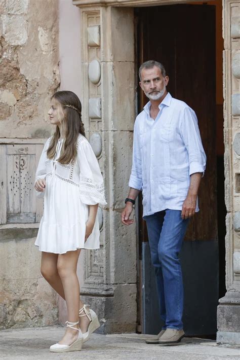 Felipe Vi El Espejo De Leonor Los Reyes Hablan Con La Heredera De Su