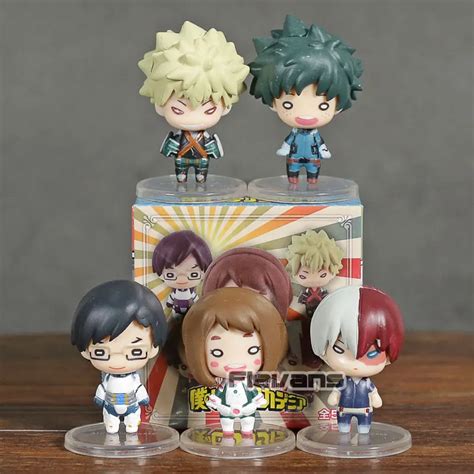 Mein Hero Wissenschaft Mini PVC Figuren Katsuki Bakugo Izuku Midoriya