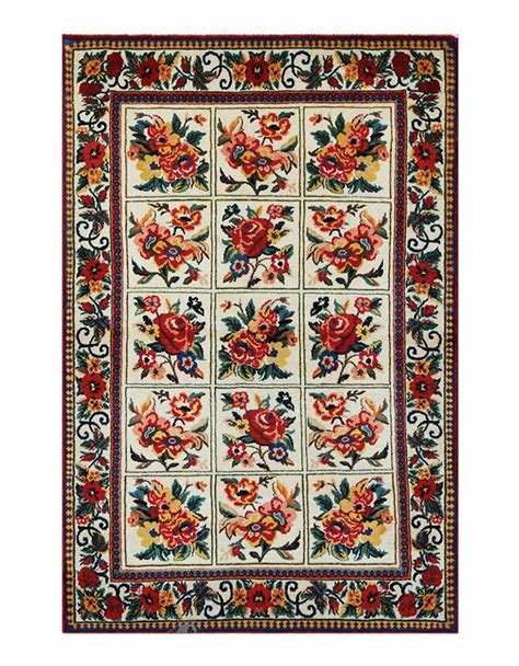 Handmade Persian Bakhtiari Rug Percarin