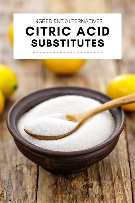 4 Best Citric Acid Substitutes [easy Preservative Alternatives] The Barn Light Bar