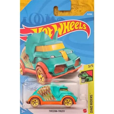 Hot Wheels Dino Riders Tricera Truck Universo Hot Wheels