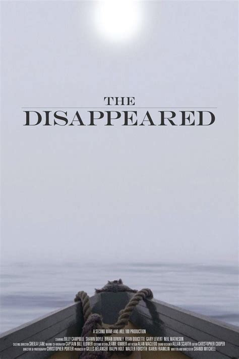 The Disappeared (2012 film) ~ Complete Wiki | Ratings | Photos | Videos ...