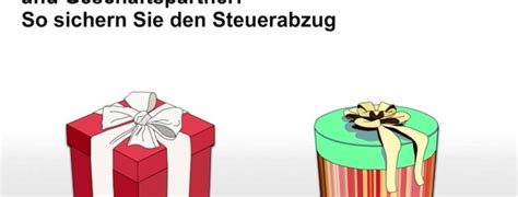 Geschenke an Mitarbeiter und Geschäftspartner Achten Sie auf diese