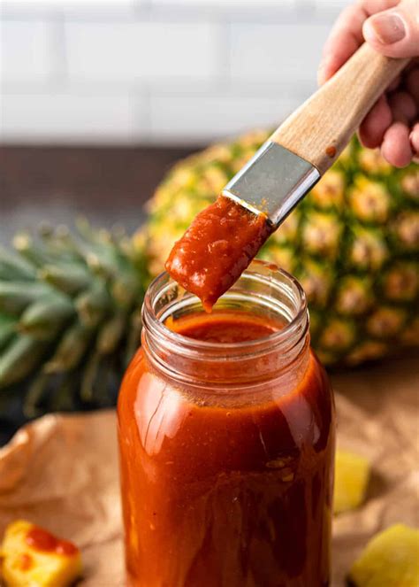 Pineapple BBQ Sauce Recipe | Kevin Is Cooking