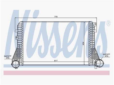 96610 NISSENS NISSENS Intercooler 宜配网 专业汽配网