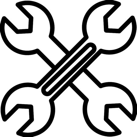 Cross Wrench Vector