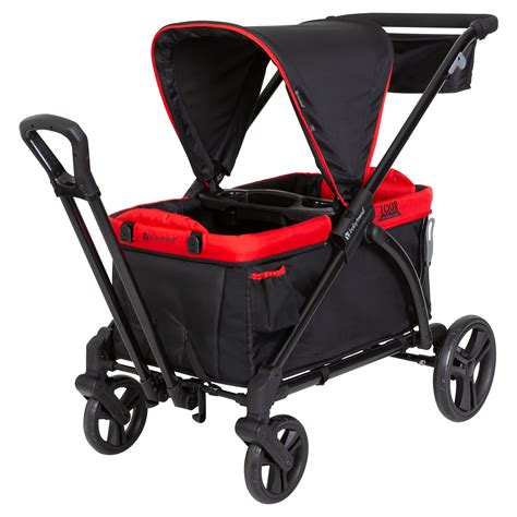 Baby Trend Tour 2-in-1 Stroller Wagon with Seats & Canopy, Perfect for ...