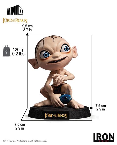 Statue Gollum Lord Of The Rings Minico Iron Studios Official