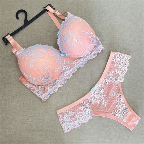 Conjunto Plus Size Lingerie Renda Luxo Bicolor Bojo Calcinha e Soutien Moda Íntima Feminina