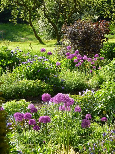 Watercombe Purple Garden Design