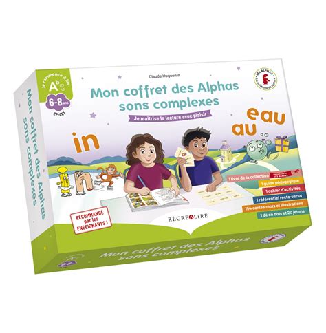 Coffret pédagogique pour maitriser les sons complexes 6ans