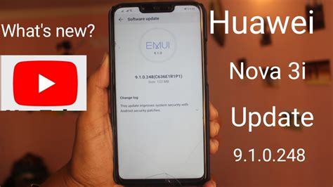 Huawei Nova I Emui Update Emui Update September Security